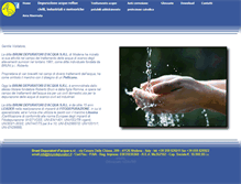 Tablet Screenshot of brunidepuratori.it